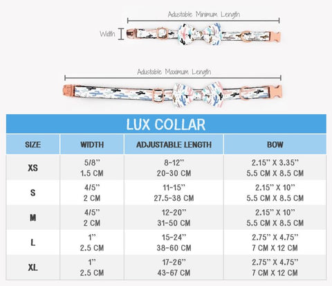 Lux Collar with Bow Tie