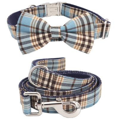 Personalized Lucas Collar & Bow Tie – Pup Unleashed