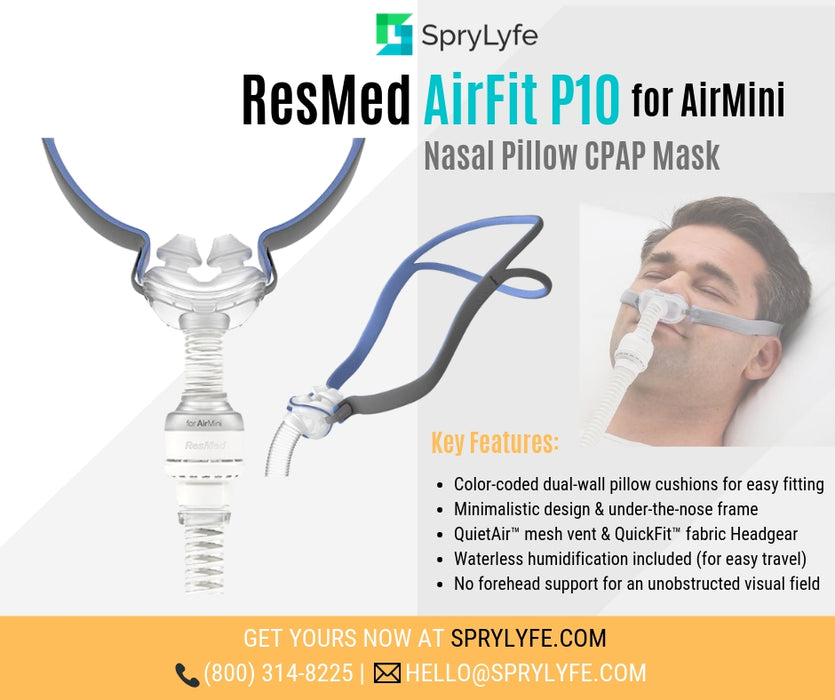 airfit p10 pillow small
