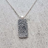 Andy Ale Small Rectangle Necklace