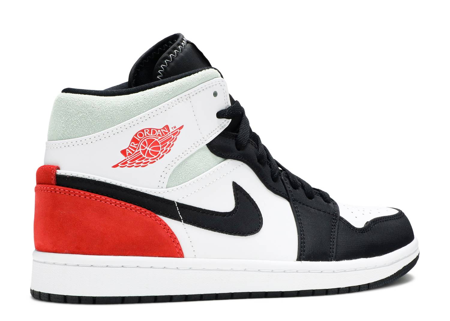 air jordan 1 mid se black toe