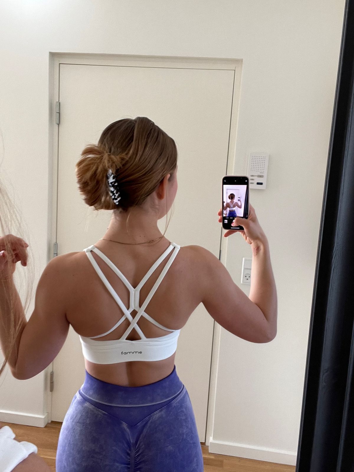 White Lotus Sports Bra