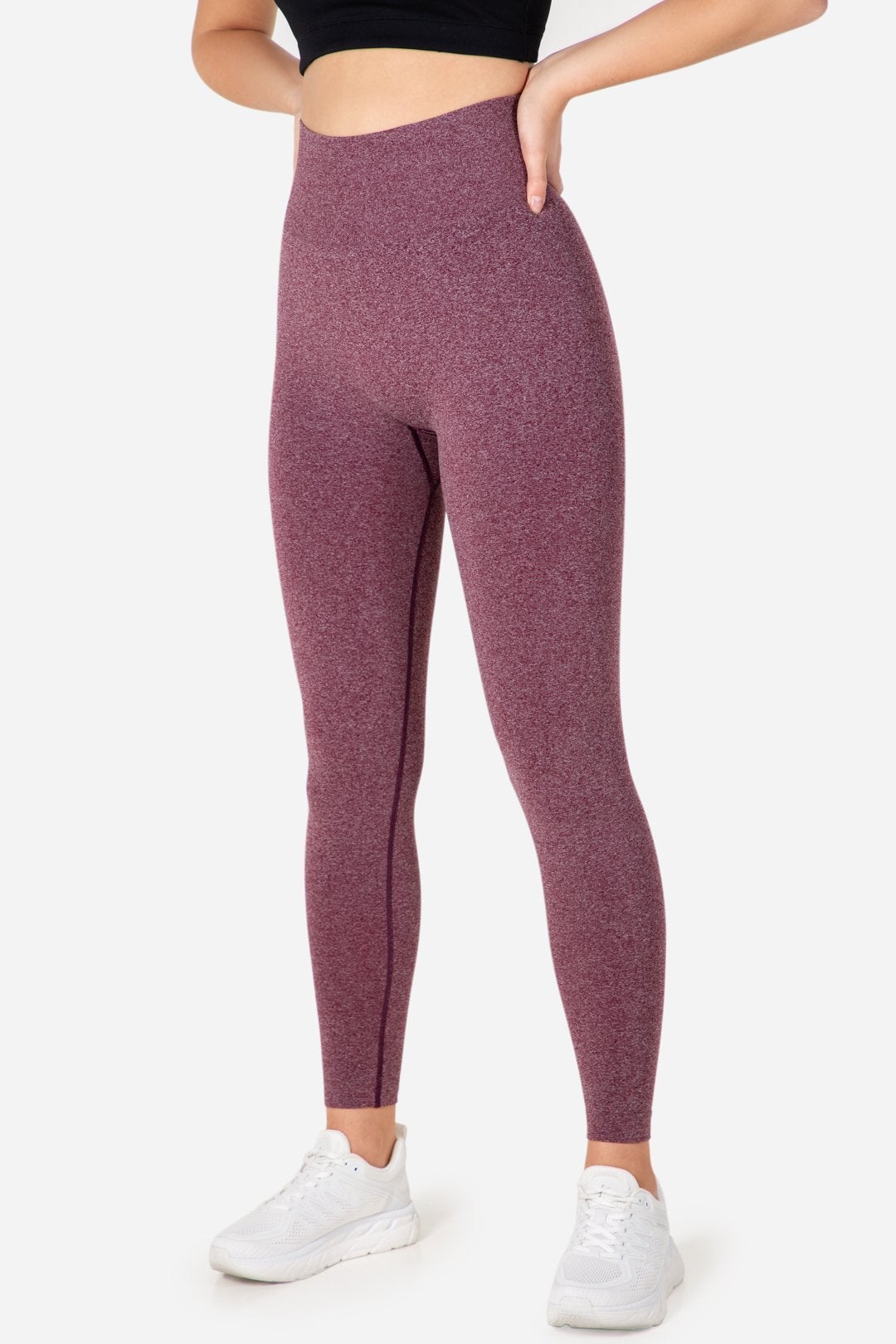 Rosa Leggings, geeignet für Training und Yoga