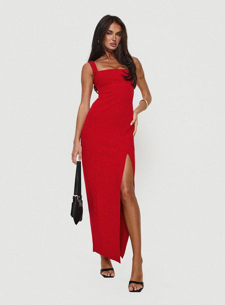 Shop Formal Dress Red Dress Maxi Bombshell