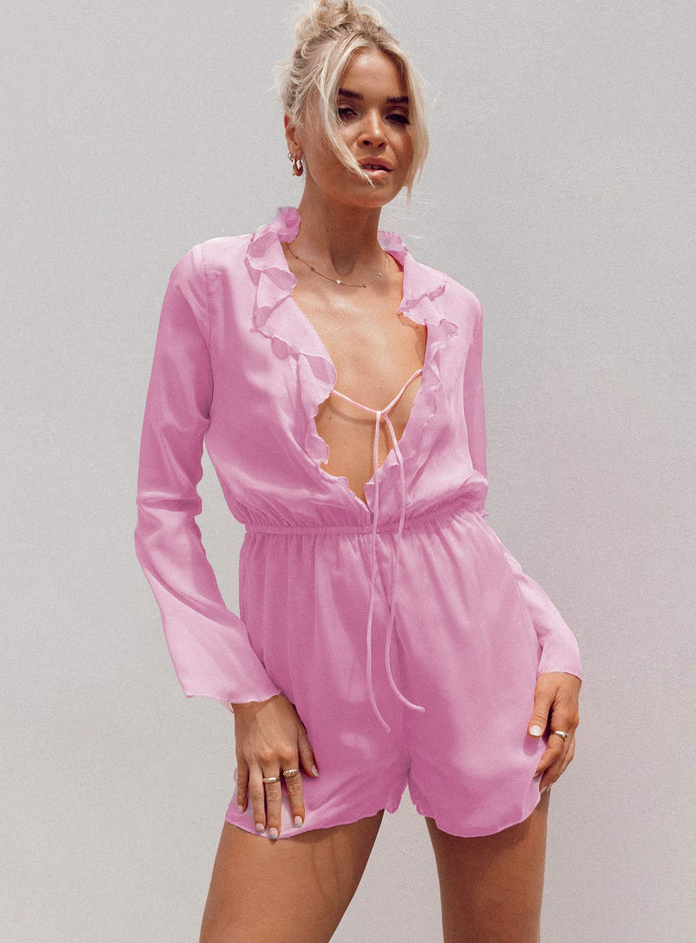 rompers pink