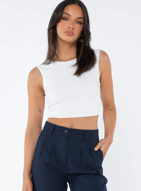 Kellis Off The Shoulder Top White