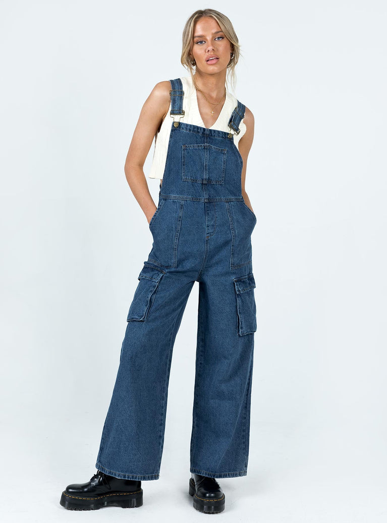 Marnie Overalls Blue