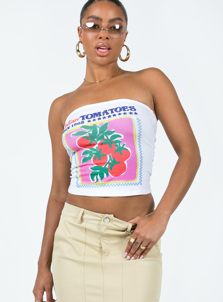 tube top graphic