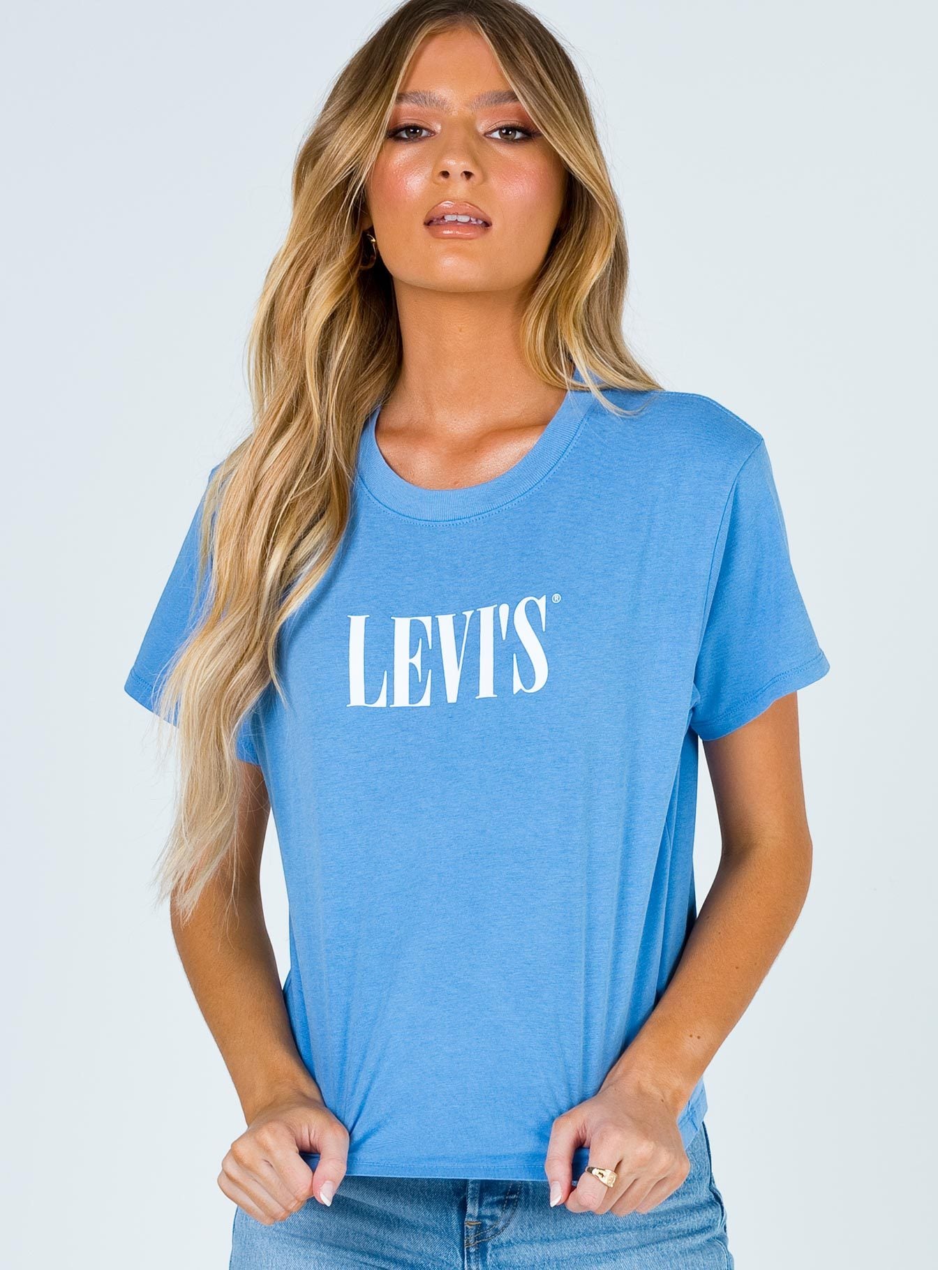 varsity tee levis