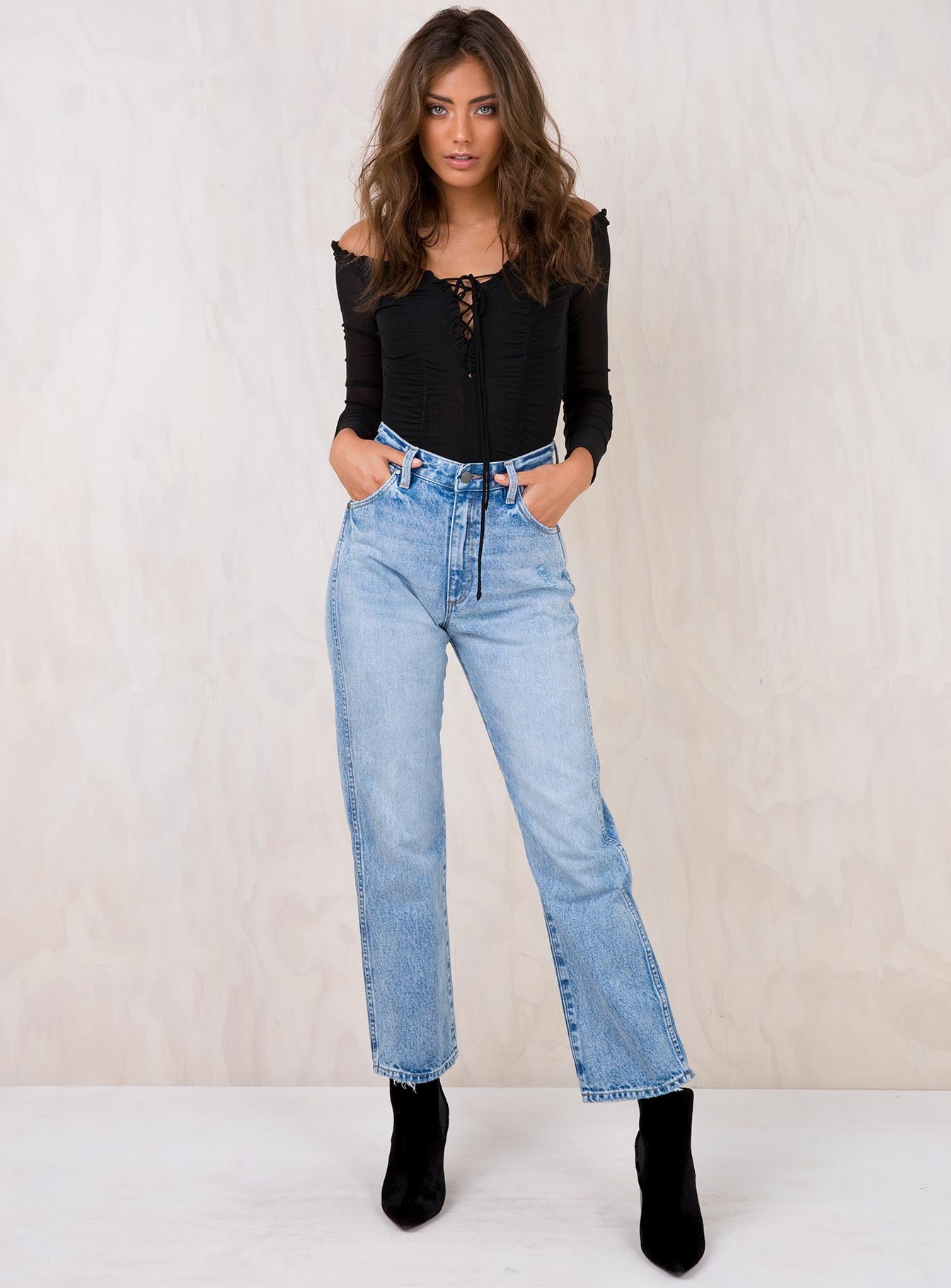 just float on flare jeans