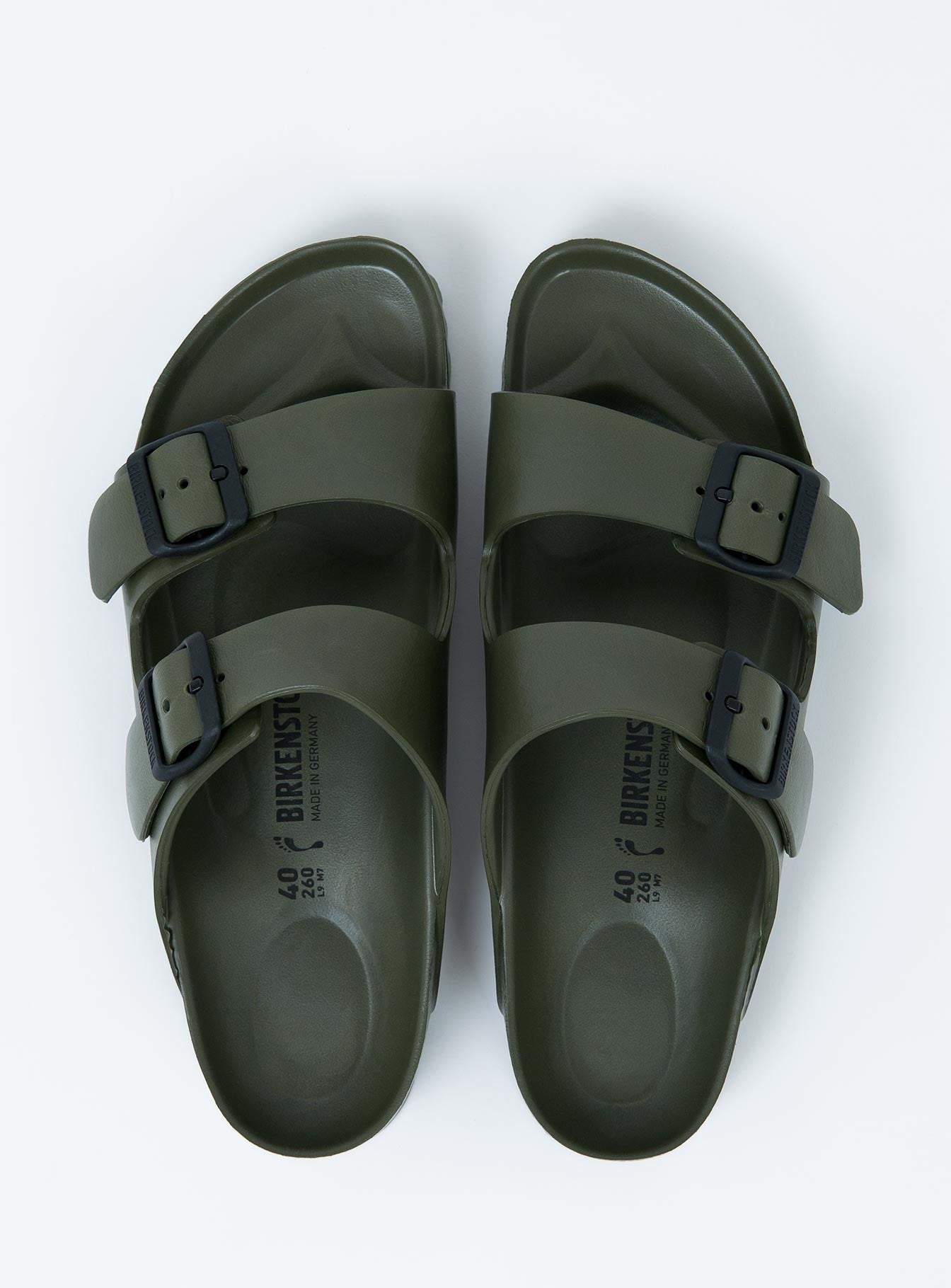 birkenstock arizona eva khaki 40