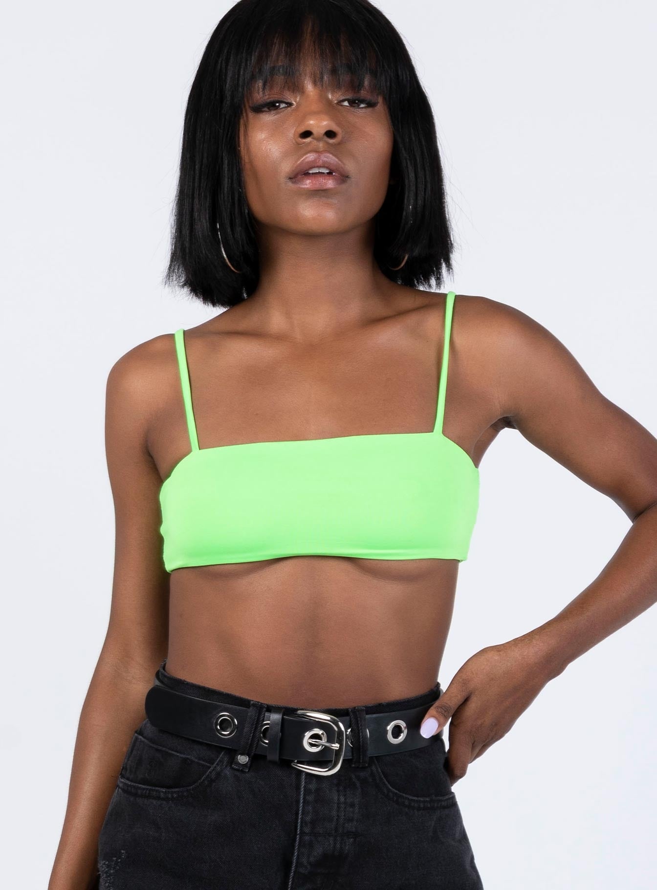 crop top neon