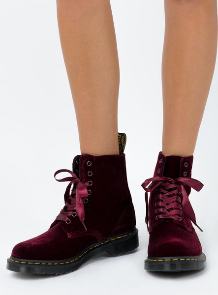 red velvet dr martens