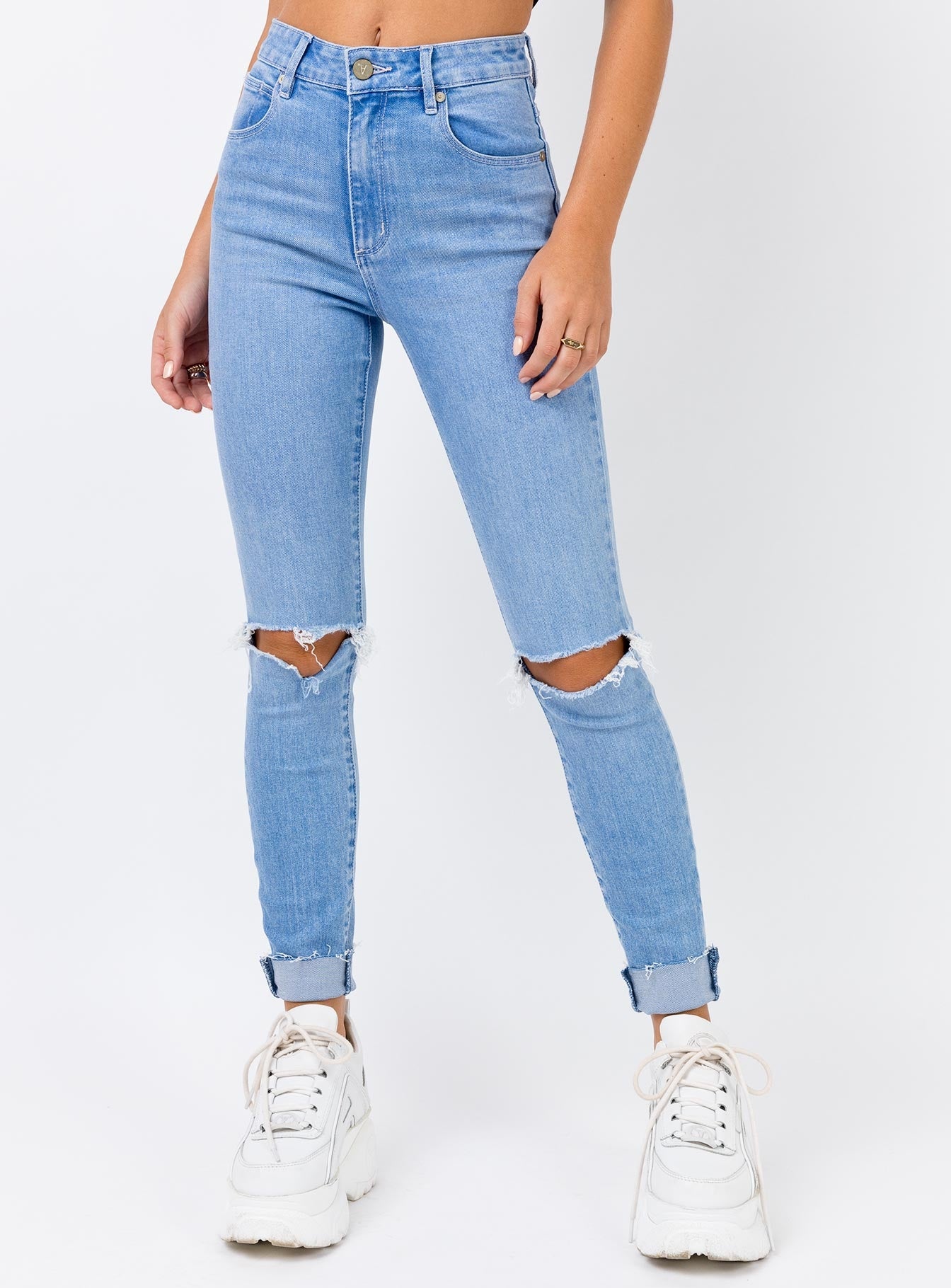 a high skinny ankle basher jeans