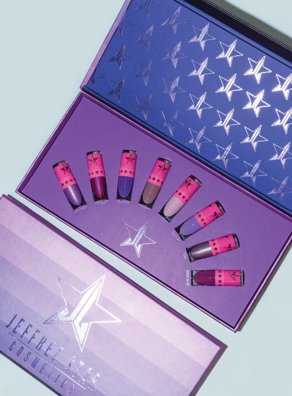 Jeffree Star Cosmetics Velour Liquid Lipstick Mini Purple Bundle