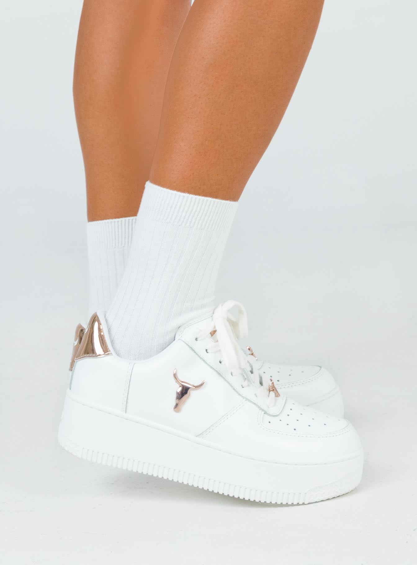 white windsor smith sneakers