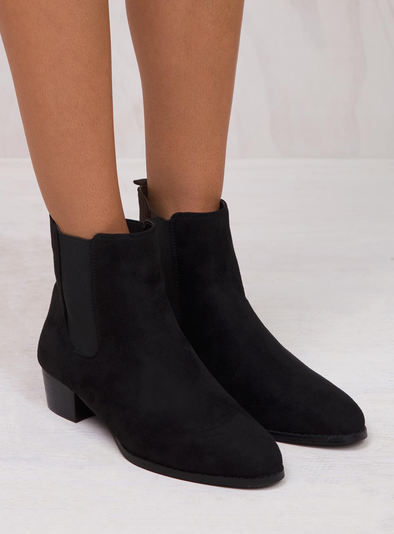 Billini Black Suede Richie Boots