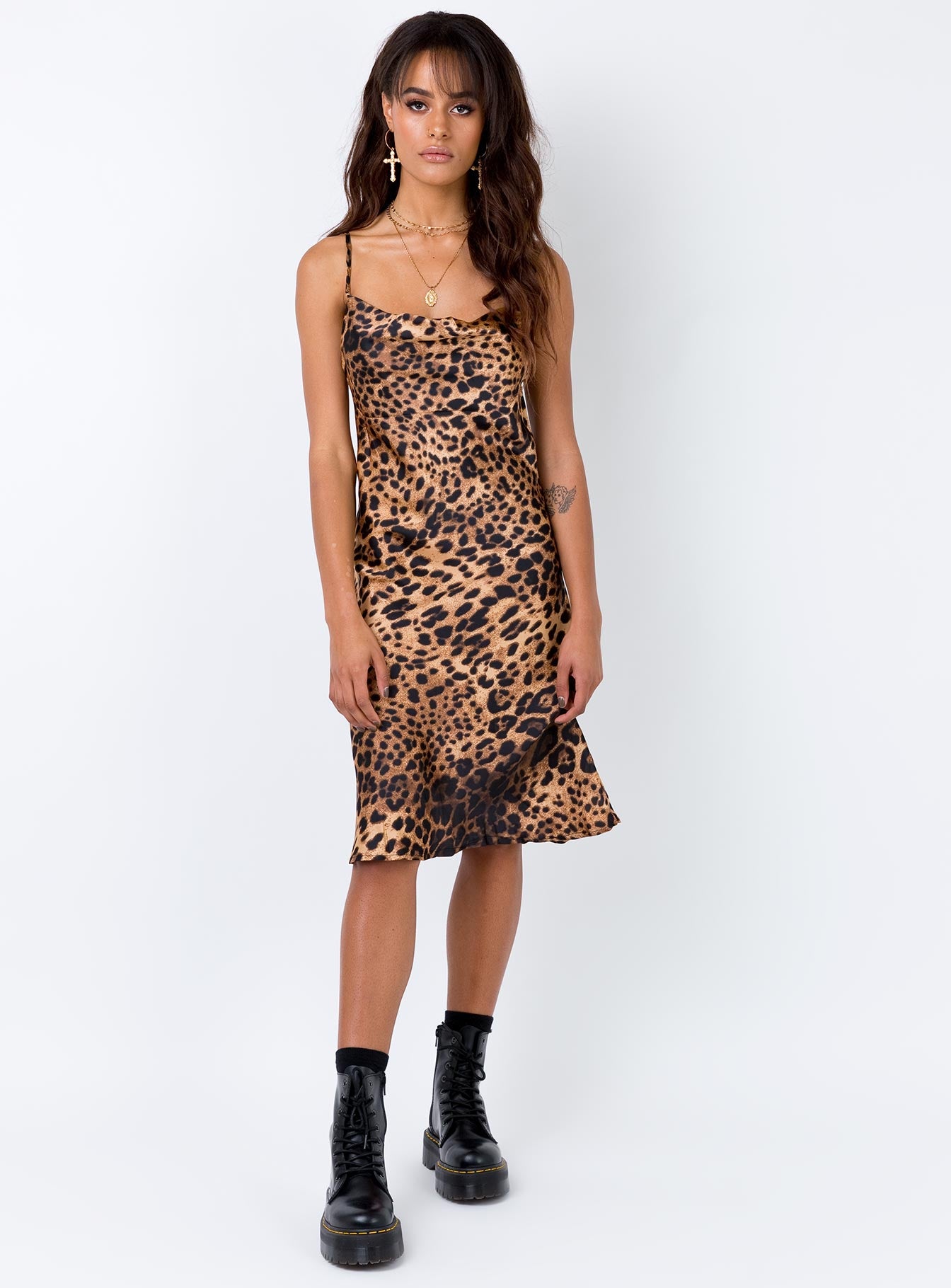 princess polly leopard dress