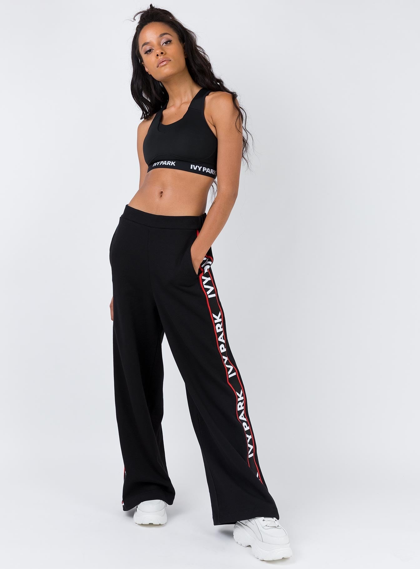 ivy park flat knit joggers