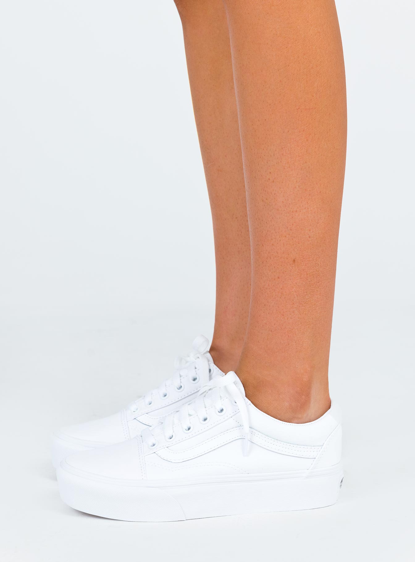 Vans Old Skool Platform True White