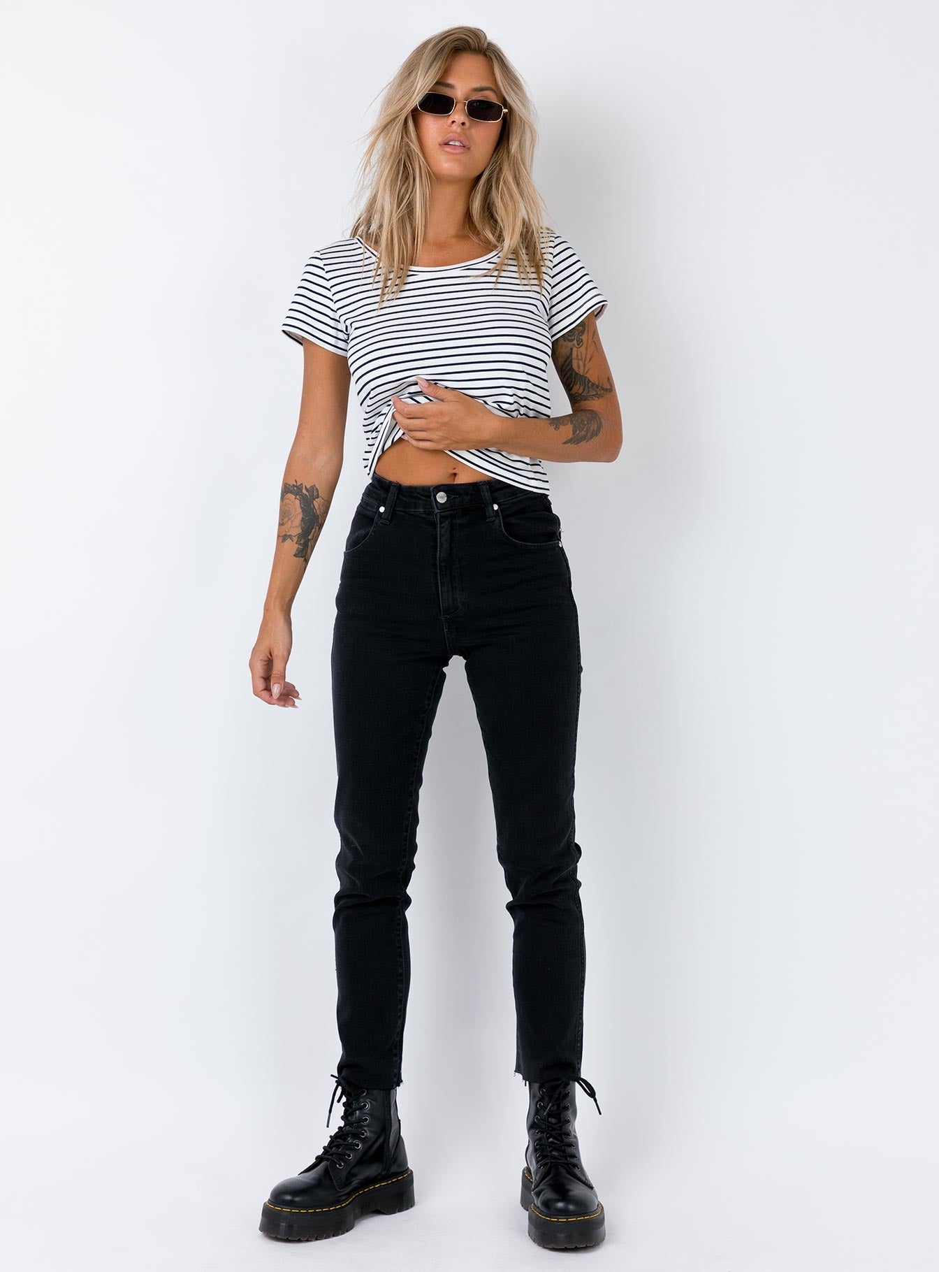 black patti jeans