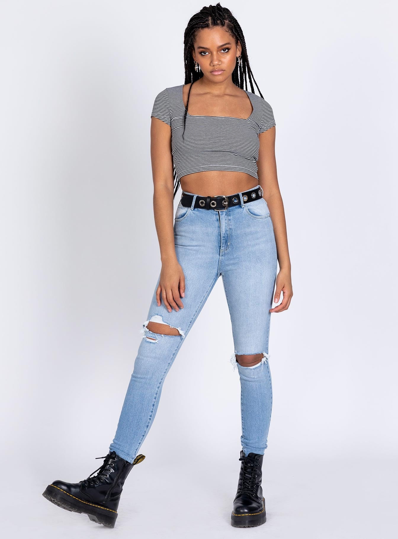 abrand a high skinny ankle basher jeans