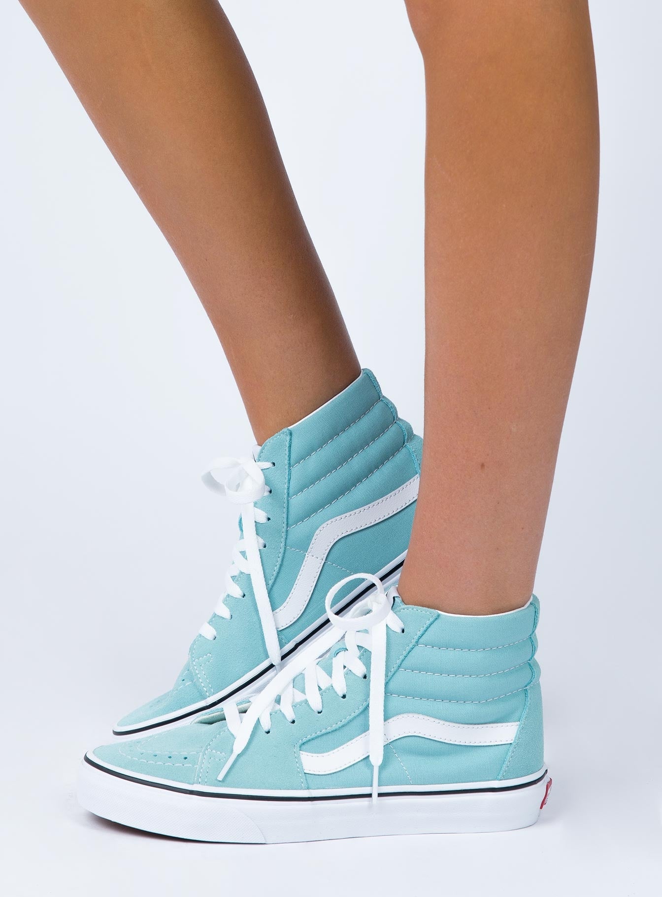 vans sk8 hi aqua haze