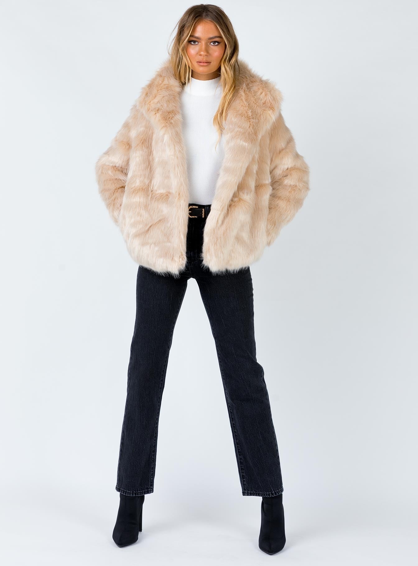 faux fur jacket australia