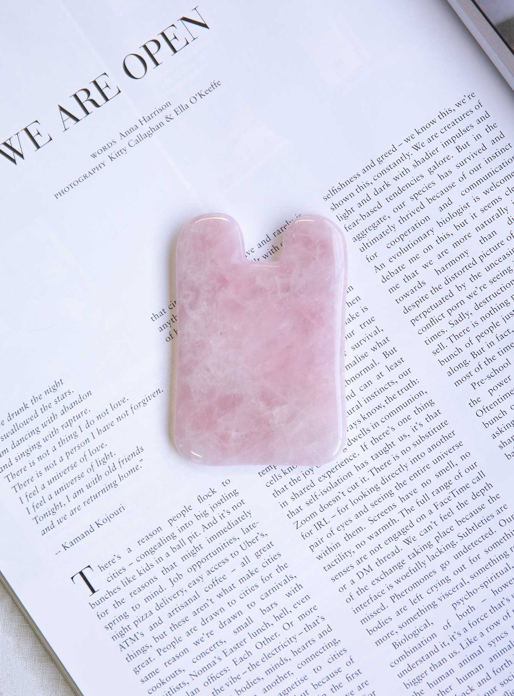 pink gua sha