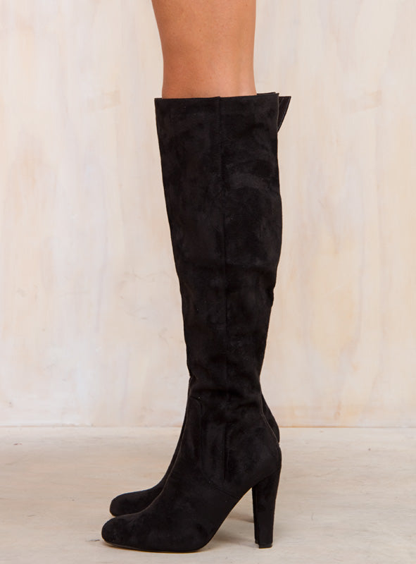 lipstik thigh high boots