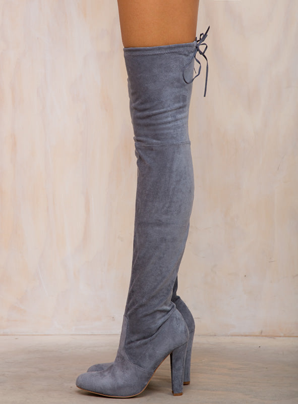 lipstik thigh high boots