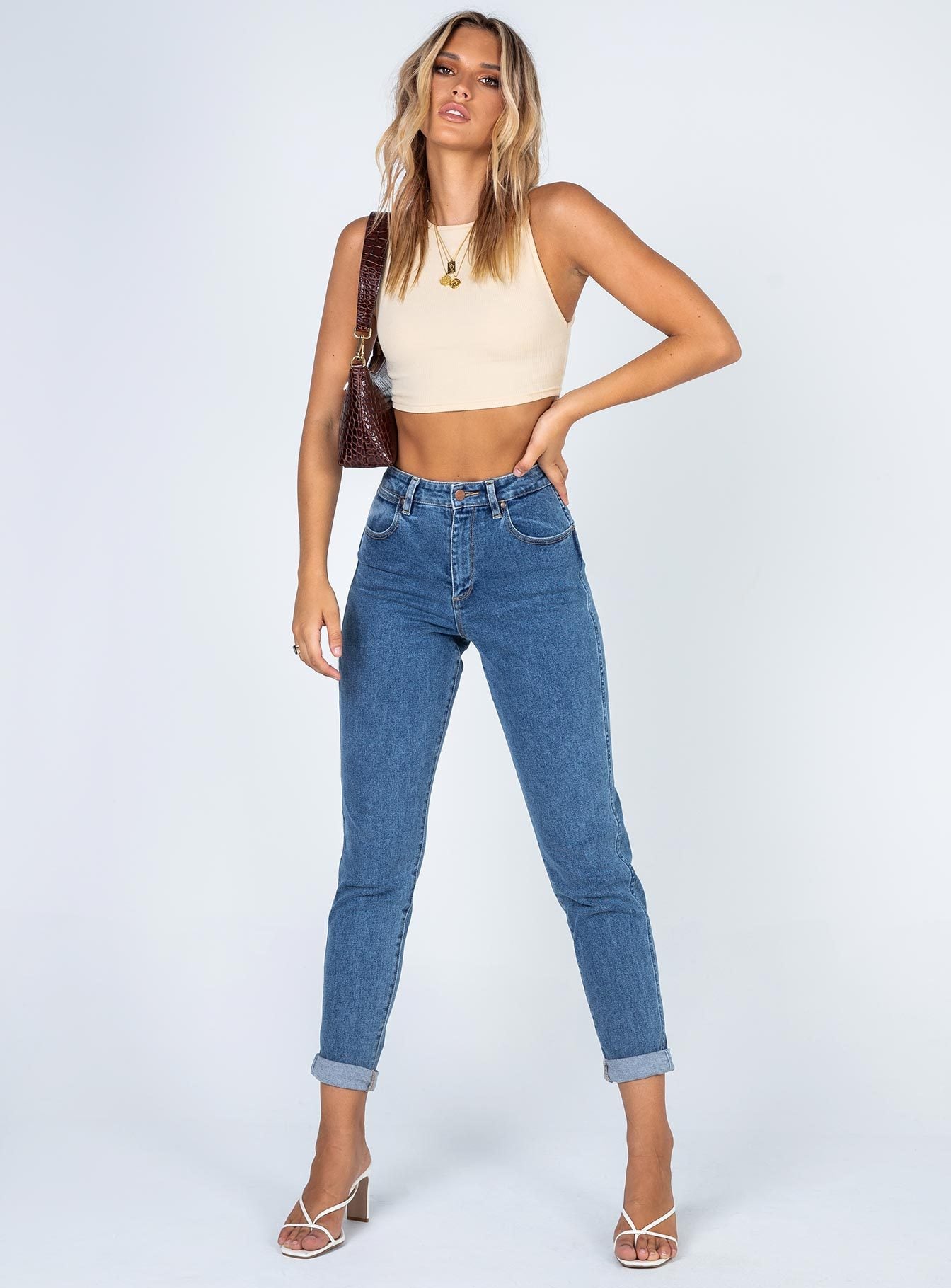 high rise curvy skinny jeans