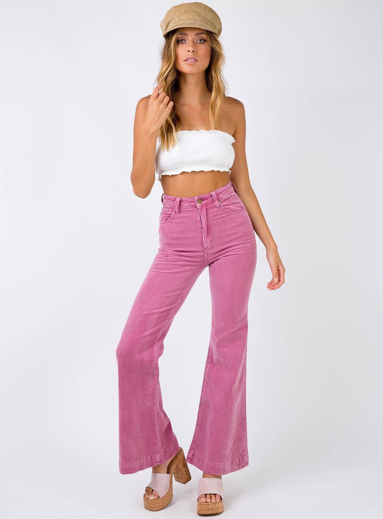 Rolla's Eastcoast Flares Lilac Cord