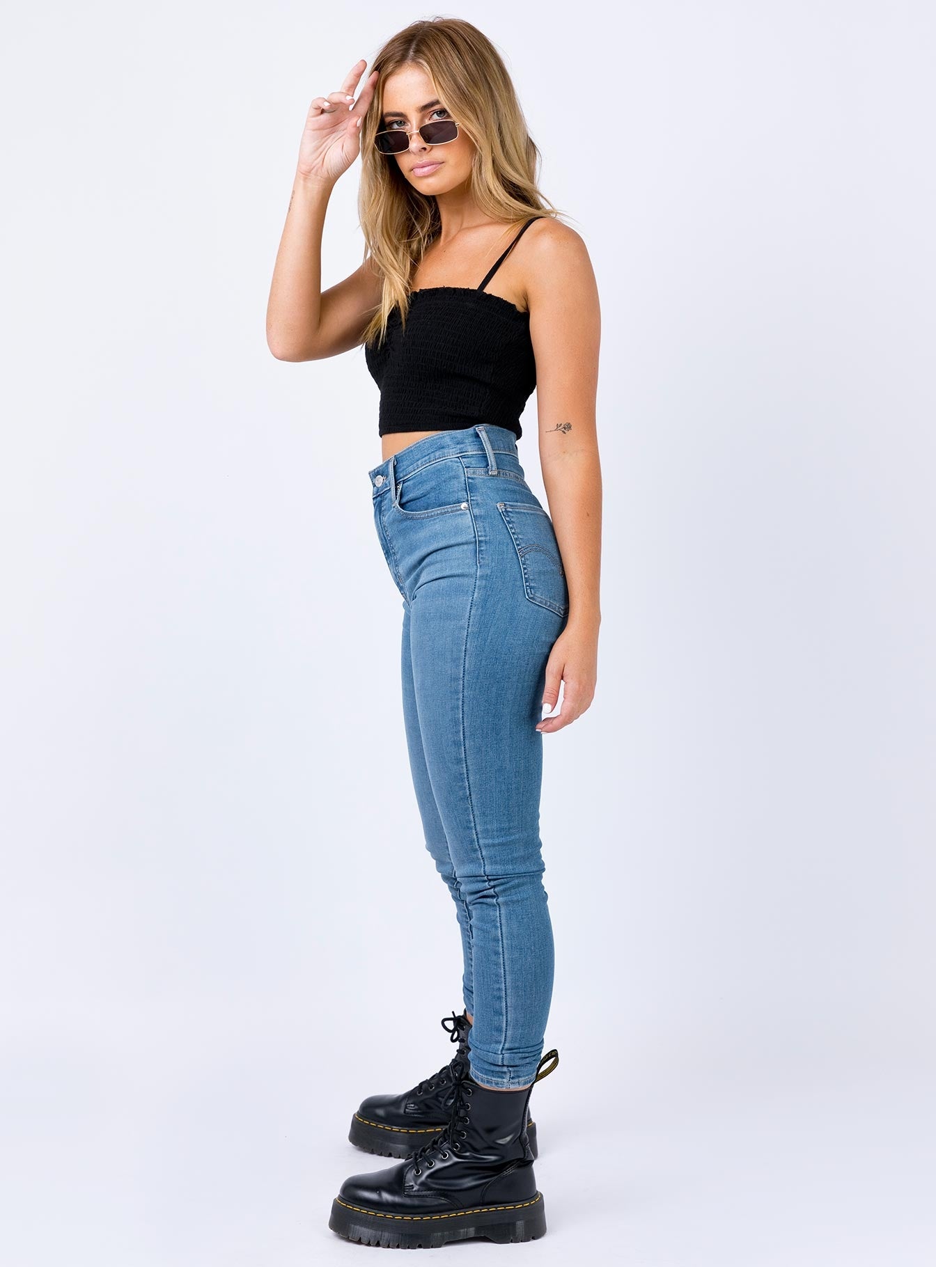 levi's mile high super skinny review