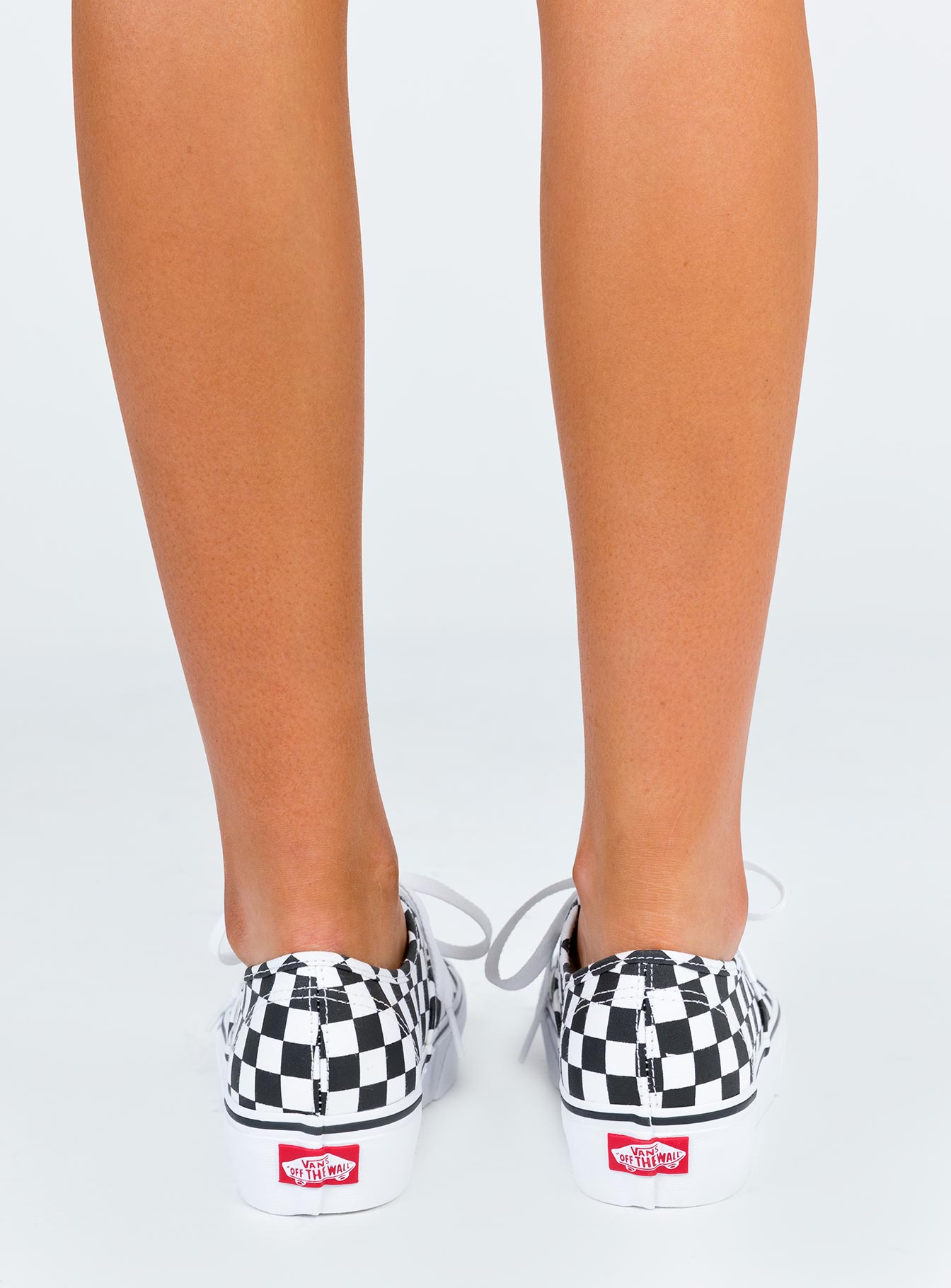 vans authentic platform 2. checkerboard sneaker