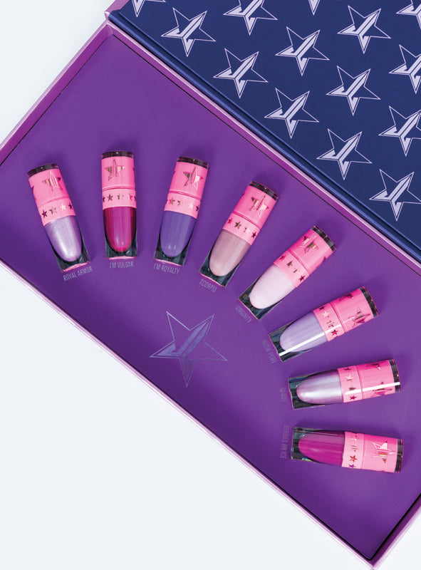 Jeffree Star Cosmetics Velour Liquid Lipstick Mini Purple Bundle