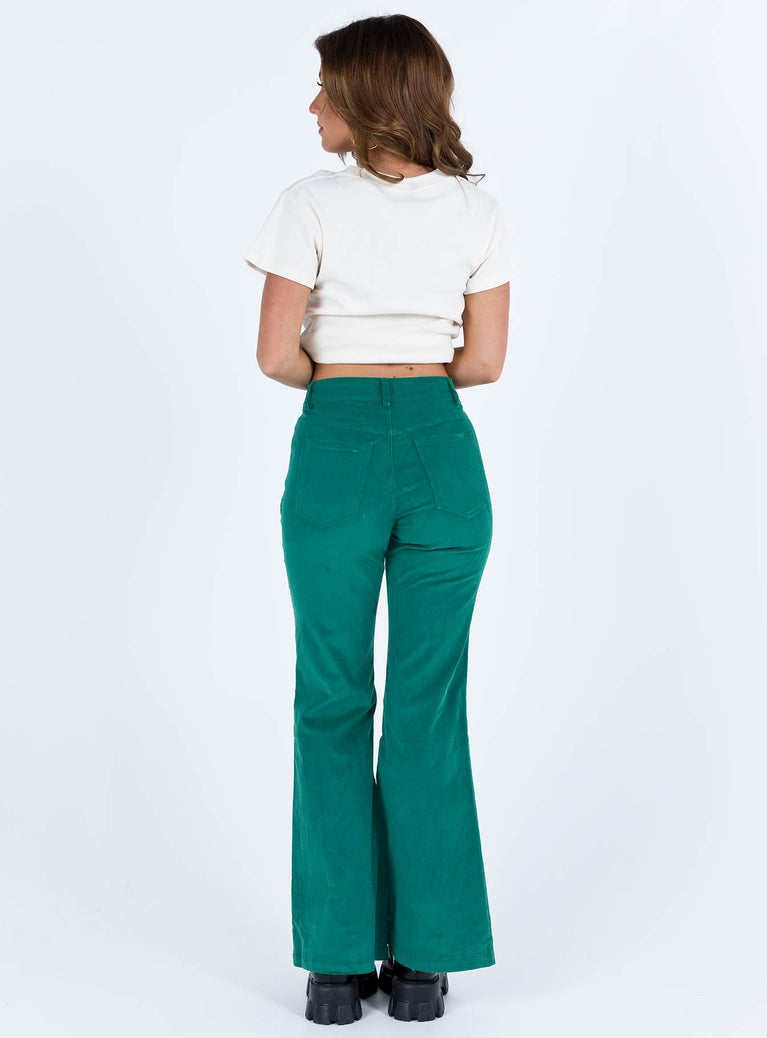 Nadia Pants Green Petite