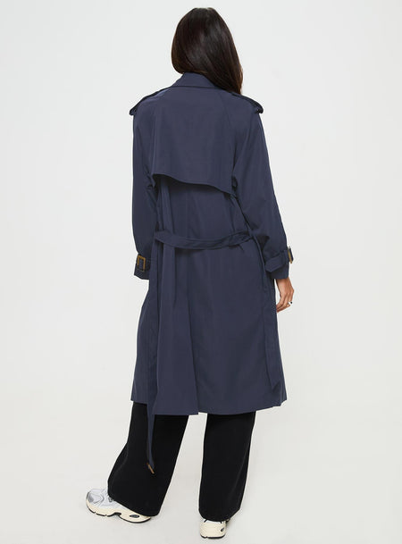 Westwind Trench Coat Black