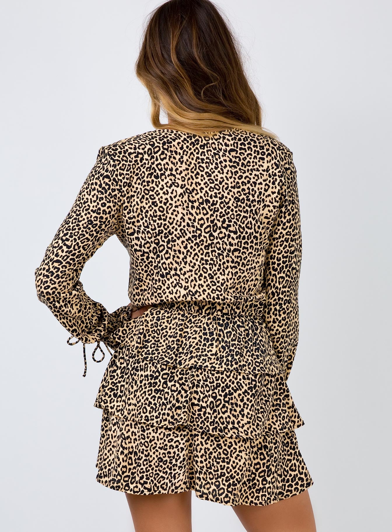 motel kepsibelle leopard mini dress