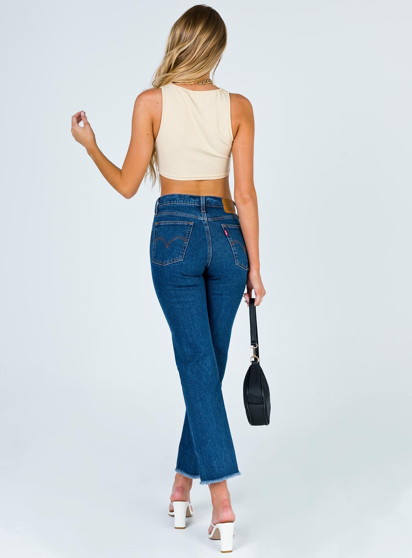 levi's wedgie fit straight jeans that girl