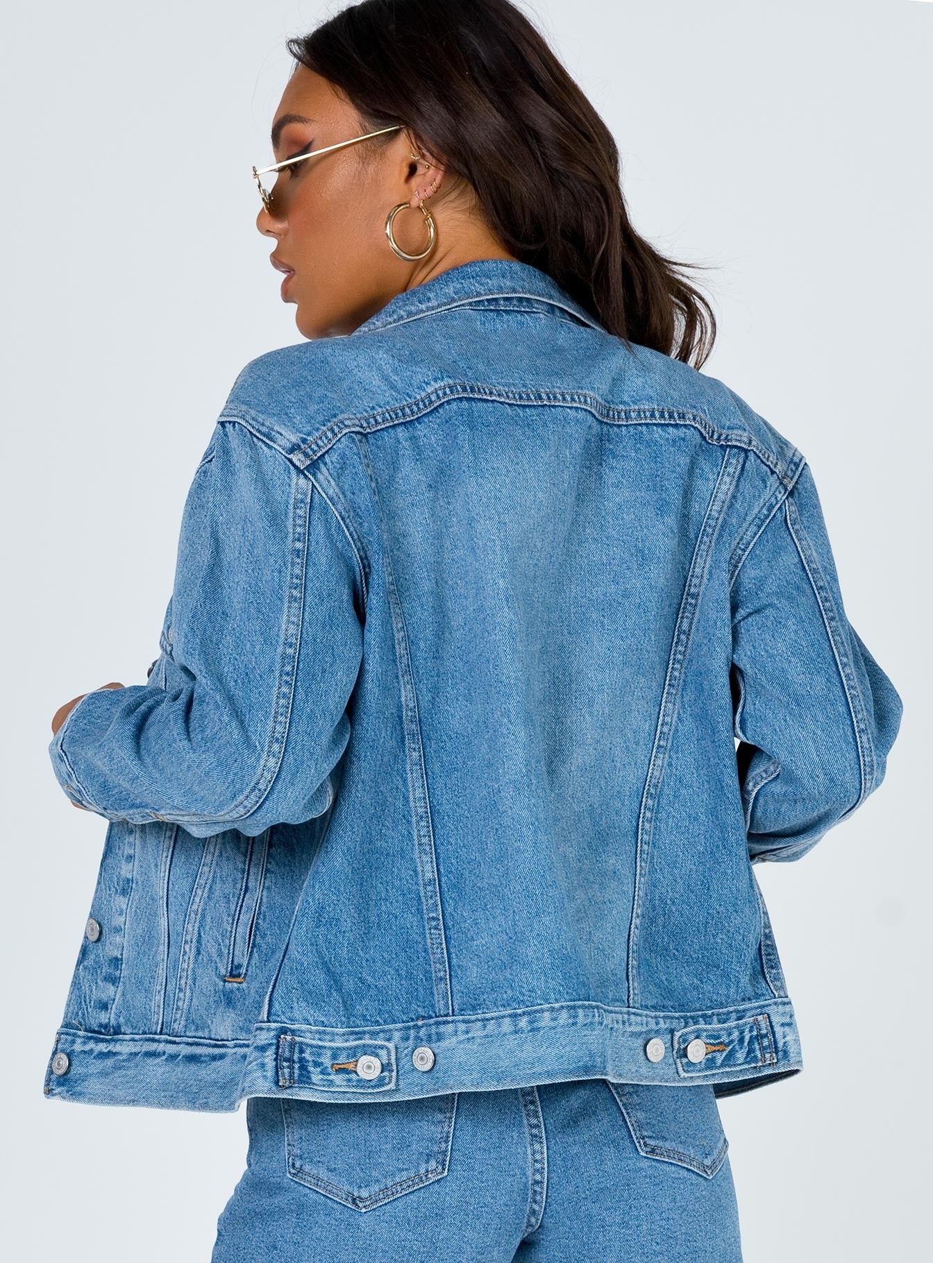 levi's ex boyfriend trucker jacket soft as butter