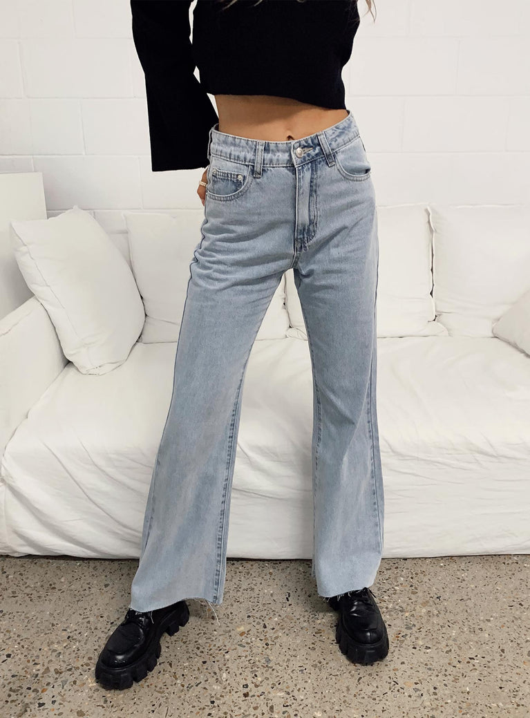 Hallstatt Wide Leg Denim Jeans