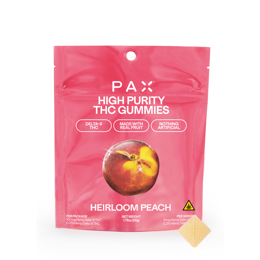 Heirloom Peach High-Purity THC Gummies