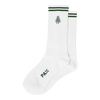 Image of White W/Dark Green