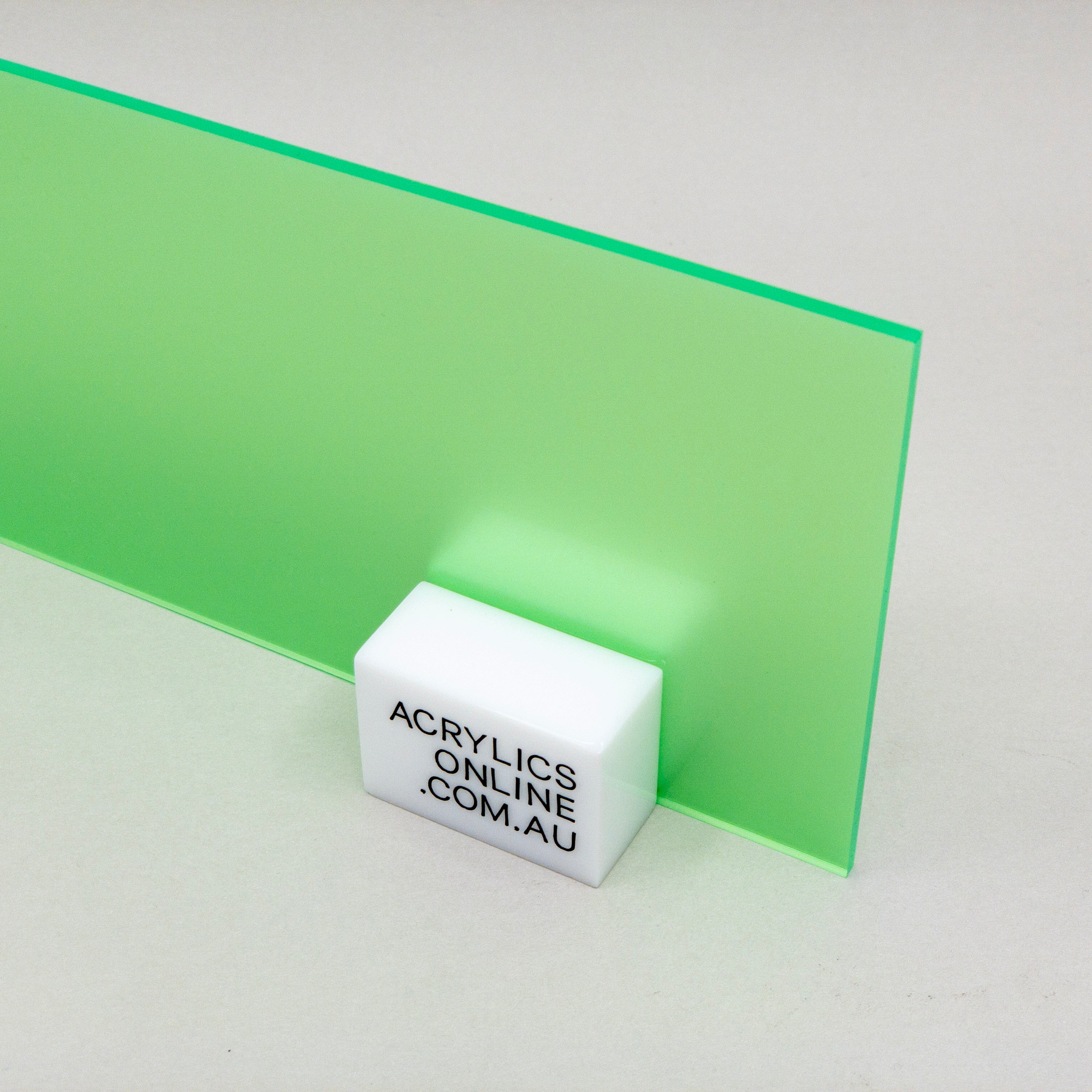 SEMI-TRANSPARENT SUMMER GREEN ACRYLIC SHEET — Acrylics Online — Acrylic ...