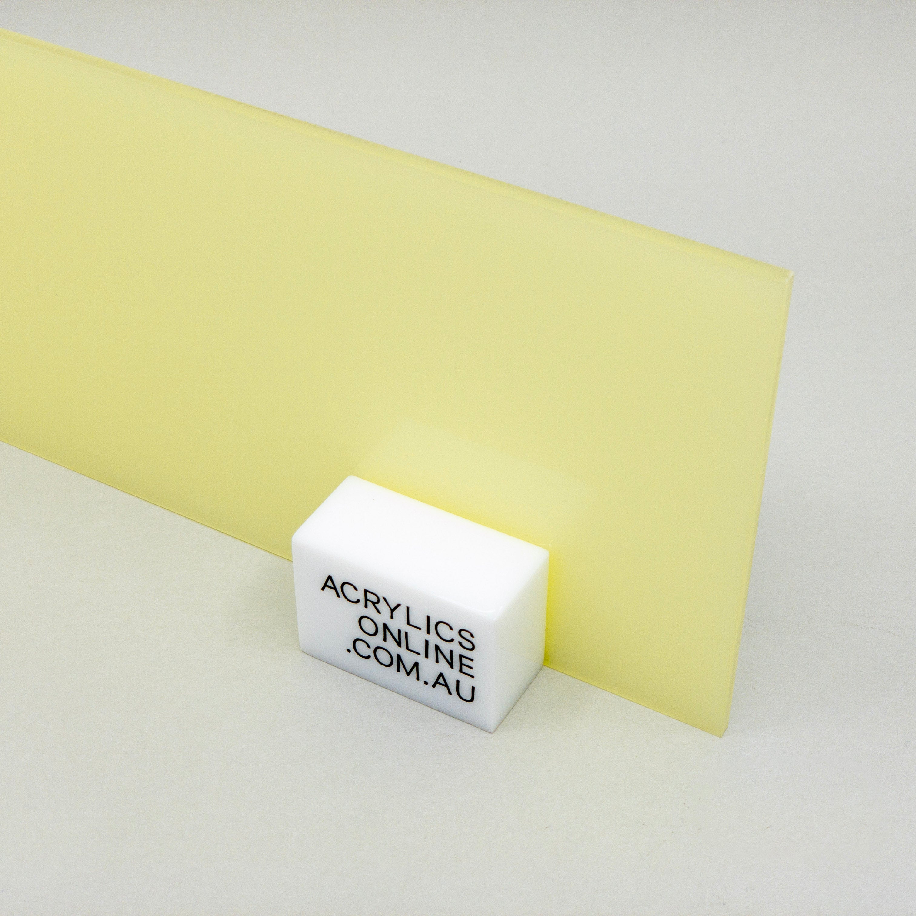 TRANSLUCENT LEMON TONIC ACRYLIC SHEET — Acrylics Online — Acrylic ...