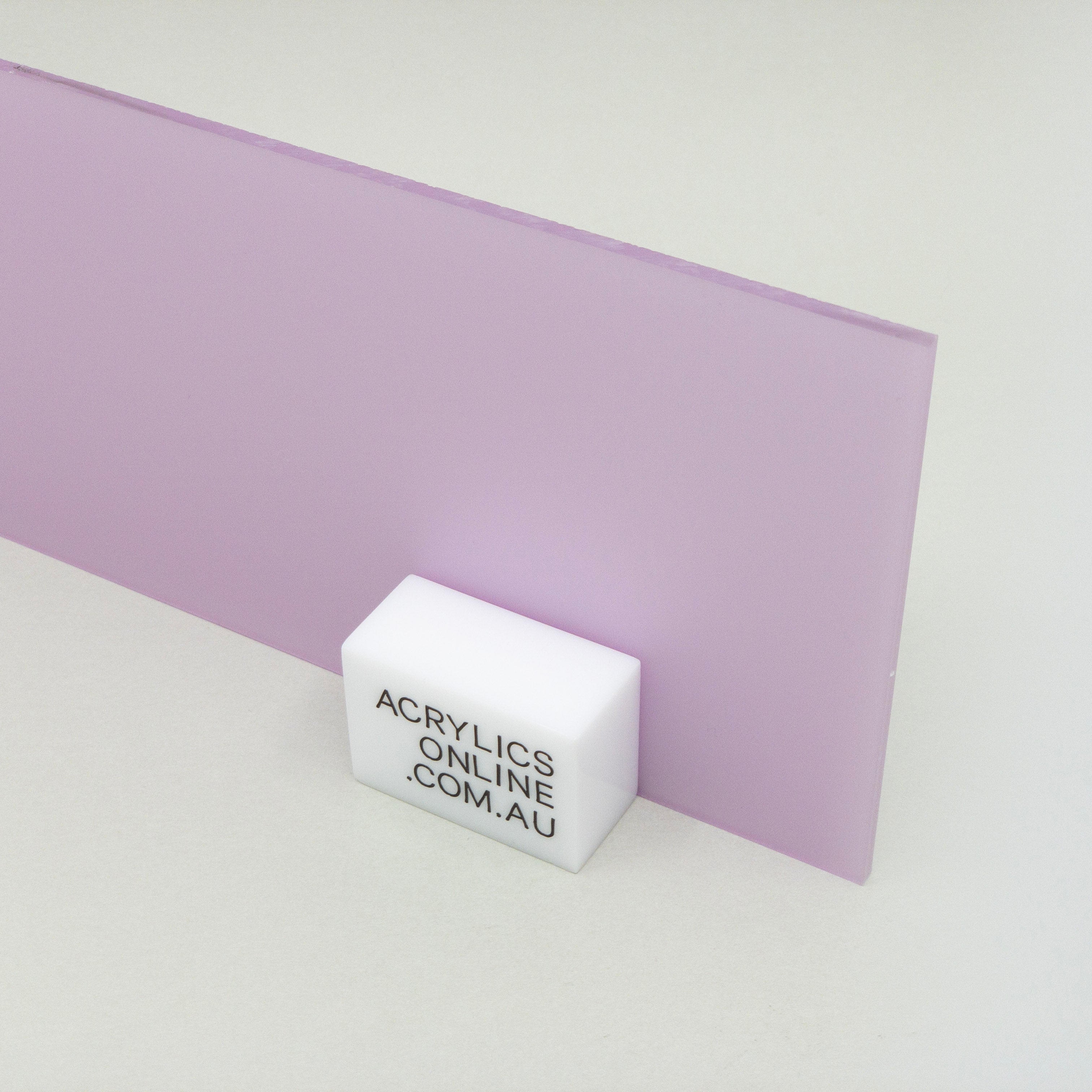 TRANSLUCENT SHEER LILAC ACRYLIC SHEET — Acrylics Online — Acrylic ...