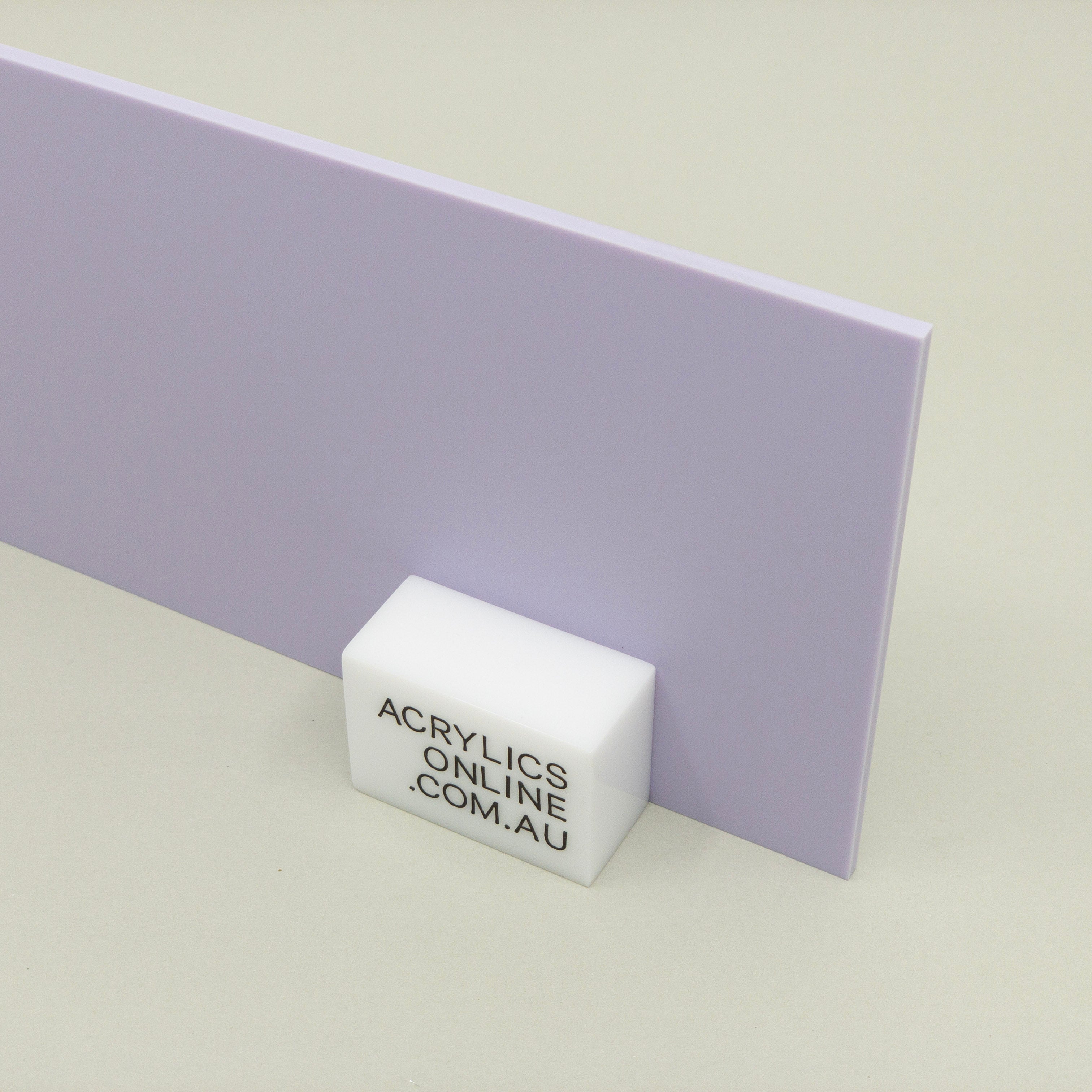 MATTE LAVENDER FOG ACRYLIC SHEET — Acrylics Online — Acrylic Products ...