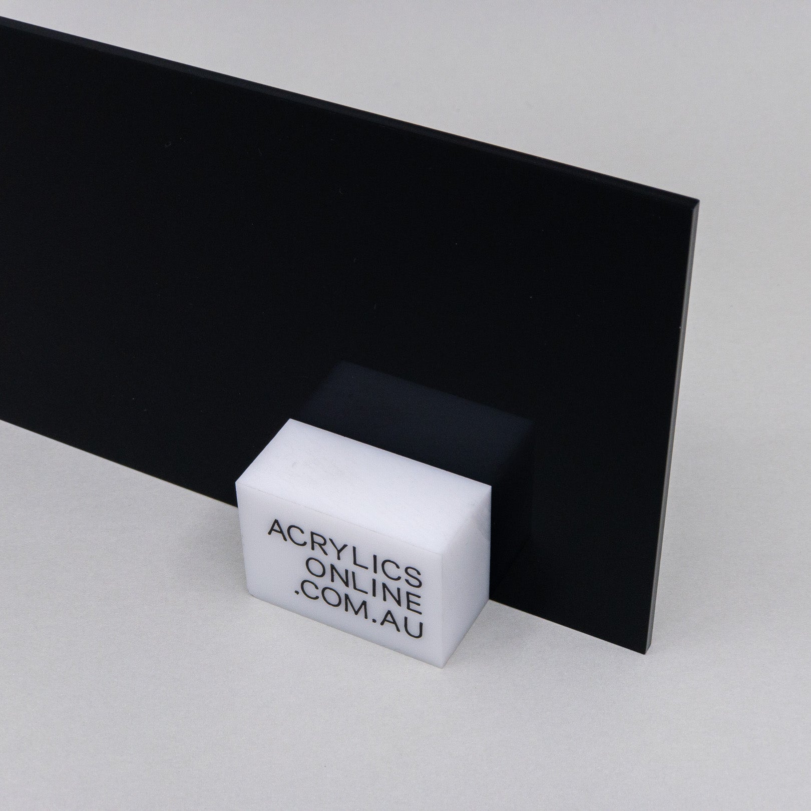 BLACK ACRYLIC SHEET — Acrylics Online — Acrylic Products and