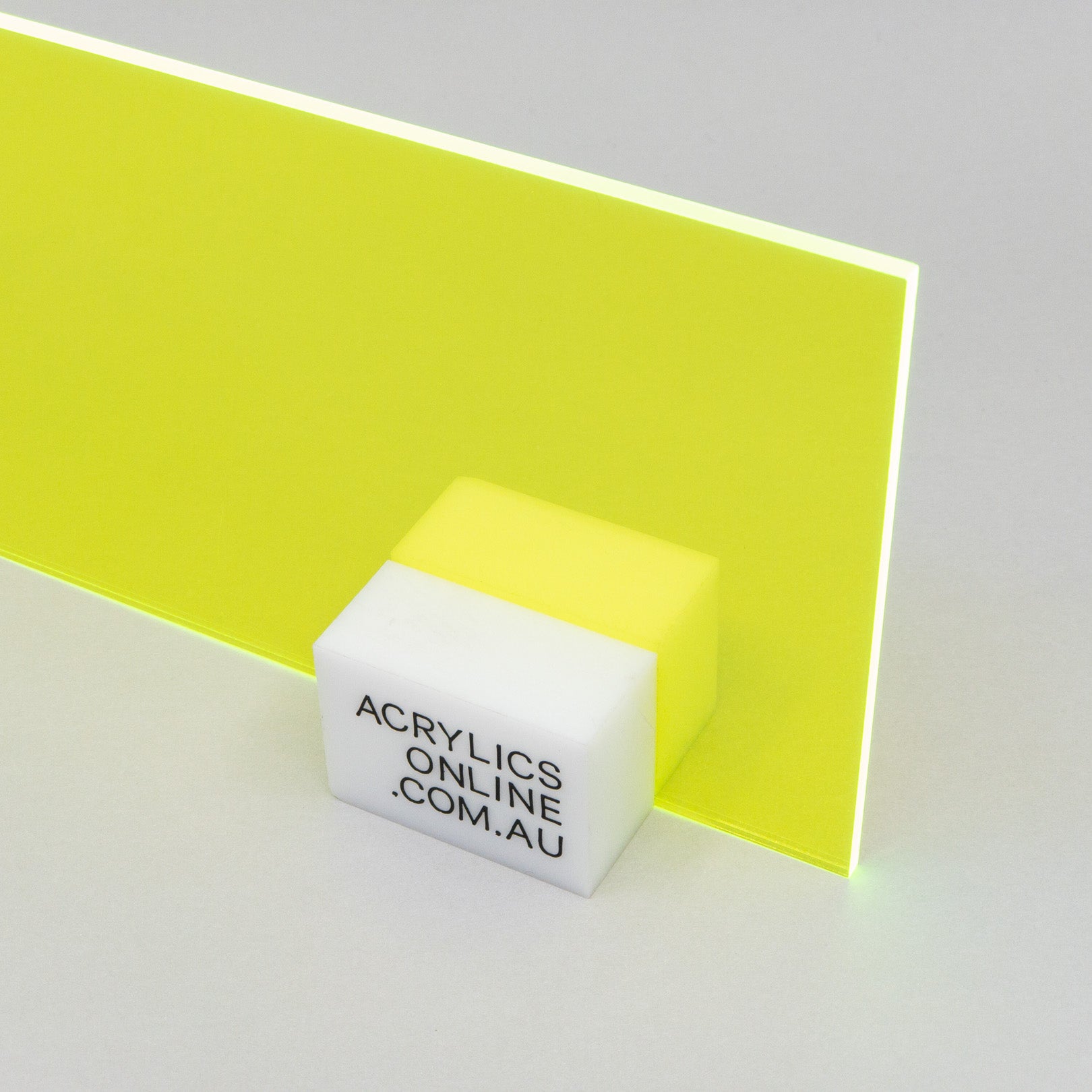 FLUORESCENT GREEN ACRYLIC SHEET — Acrylics Online — Acrylic Products ...